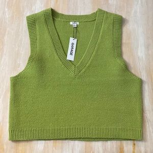 Garage sweater vest